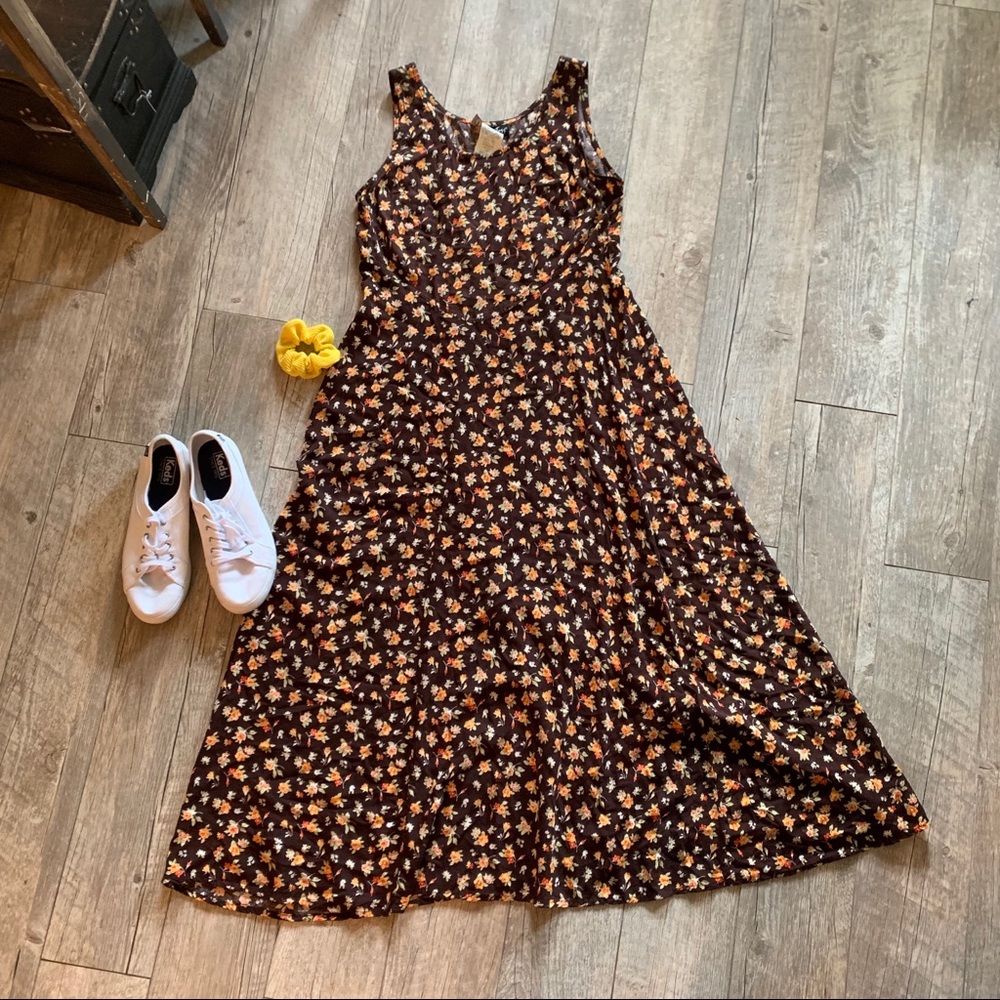 Vintage floral dress